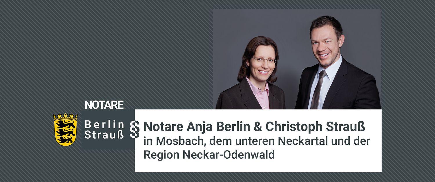 Notare in Mosbach, unteren Neckartal und Neckar-Odenwald